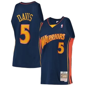 Sofisticado Encantador Baron Davis Golden State Warriors 2006/07 Hardwood Classics Swingman Jersey Navy
